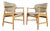 Set of Chairs by Aksel Bender Madsen & Ejner Larsen for Fritz Hansen, 1960s For Sale