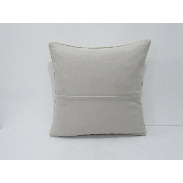 Traditional Decorative Faded Pillow Cover For Sale - Image 3 of 4