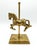 Enhance your shelf or mantel display with this charming set of vintage solid brass horse figurines. This coordinated pair...