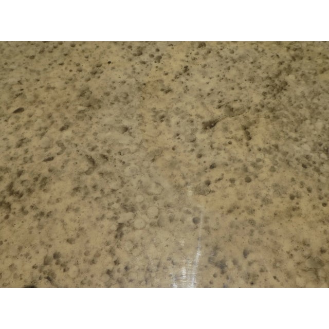 Metal Mid-Century Modern John Widdicomb Faux Tortoise Shell & Brass Credenza Sideboard For Sale - Image 7 of 12