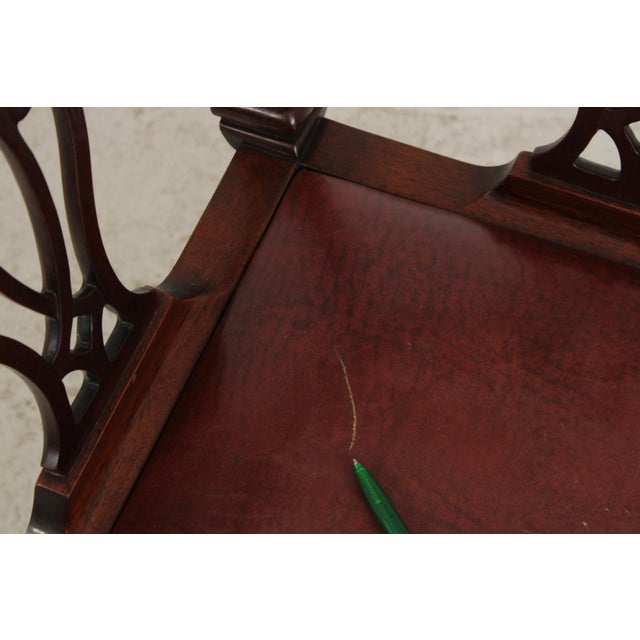 Southwood Ball & Claw Mahogany Corner Chair For Sale - Image 12 of 15