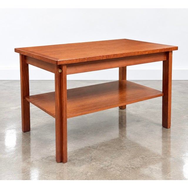 Mid-Century Modern Møbelfabrikken Toften Danish Teak MCM Side Table Møbelfabrikken Toften Teak Side Table, Made in Denmark For Sale - Image 3 of 6