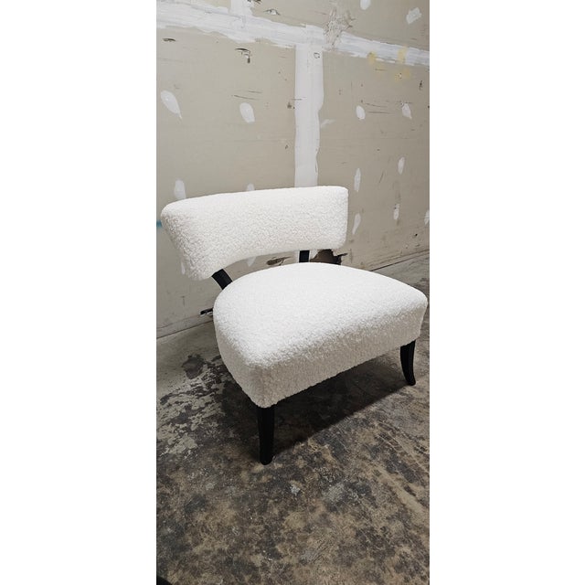 One Slipper Chair in the Style of Billy Haines For Sale - Image 9 of 18