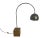 Harvey Guzzini Mid-Century Modern Chrome and Travertine Arc Table Lamp by Harvey Guzzini, Italy For Sale - Image 4 of 4