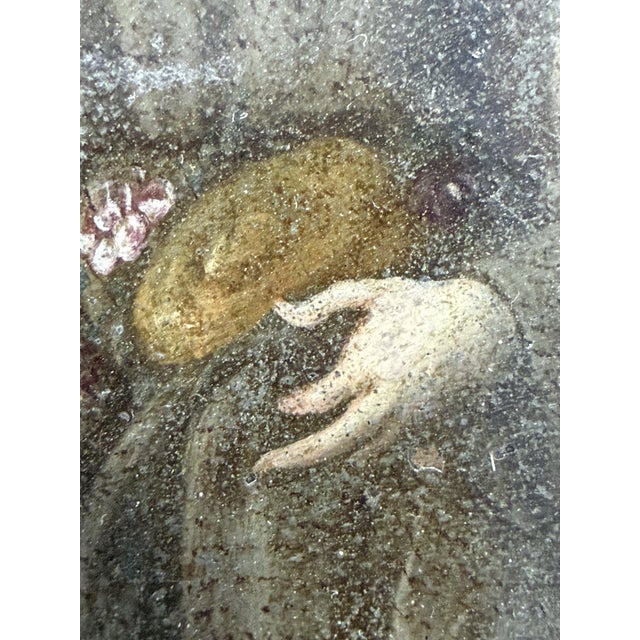 Saint Francis, Oil on copper, 18th century Copper: 16.7 x 11.5 cm Wooden frame: 25.5 x 20 cm This piece has an attribution...