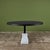 Postmodern Pedestal Dining Table with Marble Foot Base For Sale - Image 4 of 12