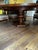 Custom Furniture Builders Vanguard Curved Banquette Set and Monumental Inlaid Round Pedestal Dining Table Complete Dining Suite For Sale - Image 4 of 14