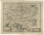 Antique map titled 'Thuringiae Nova Descriptio.' Detailed map of Thuringia, Germany by J. Janssonius. with one cartouche,...