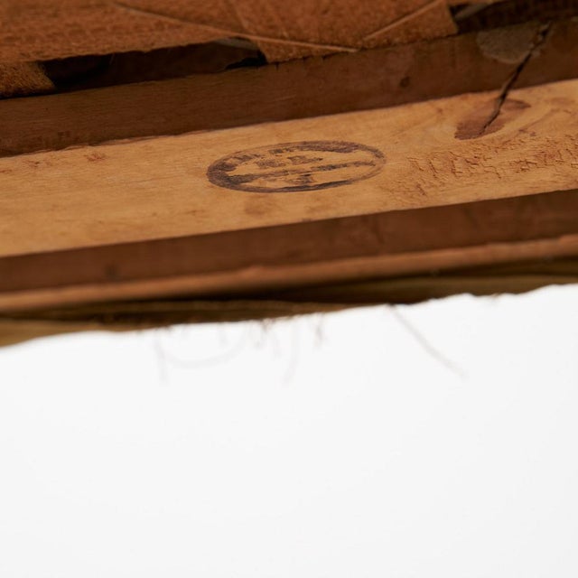 Art Deco Armchair in Wood For Sale - Image 4 of 5