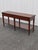 Brown Vintage Columbia Mahogany Console Table For Sale - Image 8 of 10