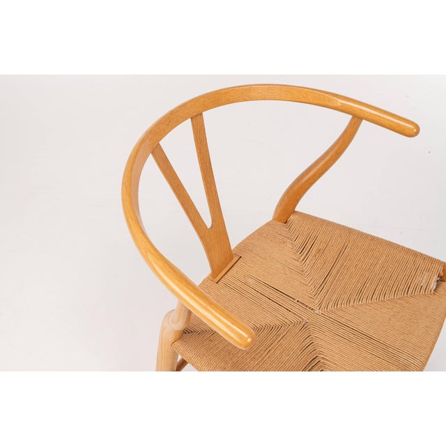 CH24 Wishbone Dining Chairs by Hans J. Wegner for Carl Hansen, Denmark, 1990s, Set of 6 For Sale - Image 11 of 18