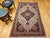 Ivory 19th Century Persian Farahan Sarouk Rug, Hand-Knotted Wool, Floral Medallion Pattern, Ivory & Blue, 5x7 For Sale - Image 8 of 17