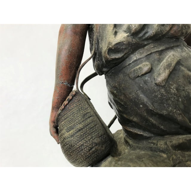 Replica of 19th Century French Artist Auguste Moreau's Sculpture Signed 'Pêcheur' For Sale In West Palm - Image 6 of 13