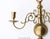 Vintage Solid Brass Ornate Sconce This stunning sconce is made from solid brass and features two ornate arms, that hold a...