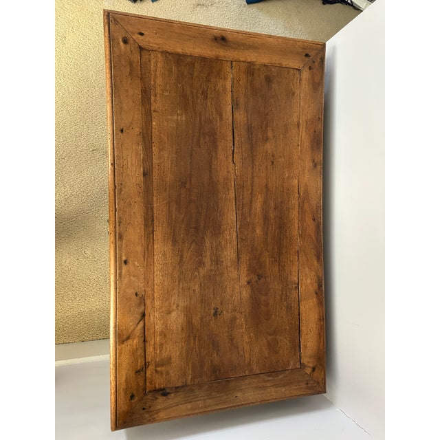 Early 19th Century Early 19th Century Carved French Walnut Writing Table For Sale - Image 5 of 9