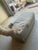 Traditional Vintage Upholstered Chaise Lounge For Sale - Image 3 of 4