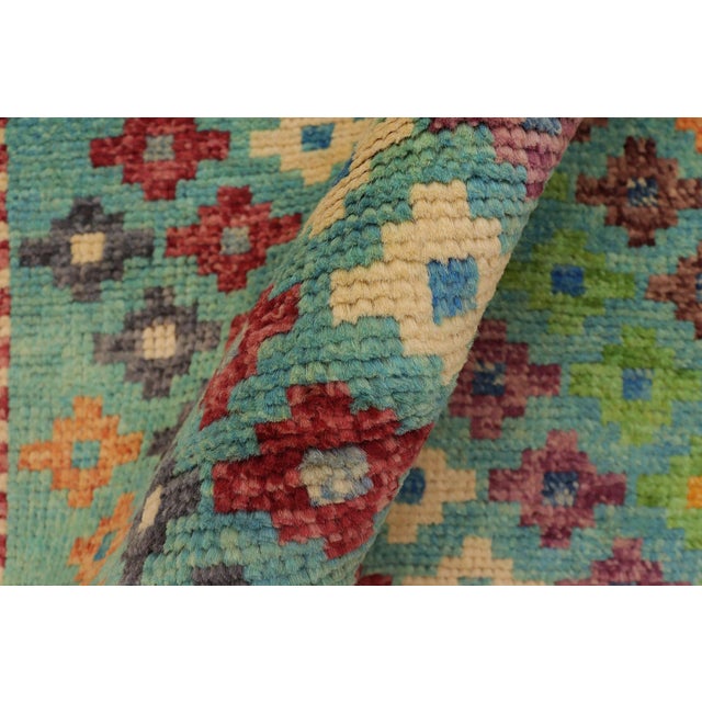 Textile Boho Chic Balochi Cecilia Hand Knotted Wool Rug - 3'4'' X 5'1'' For Sale - Image 7 of 10