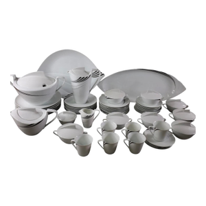 Hutschenreuther Mid Century Modern Maxim's De Paris 60pc Dinnerware Set