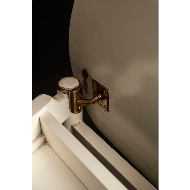 Wood Valet Chair in White Lacquered Wood by Hans J. Wegner, 1950s For Sale - Image 7 of 14
