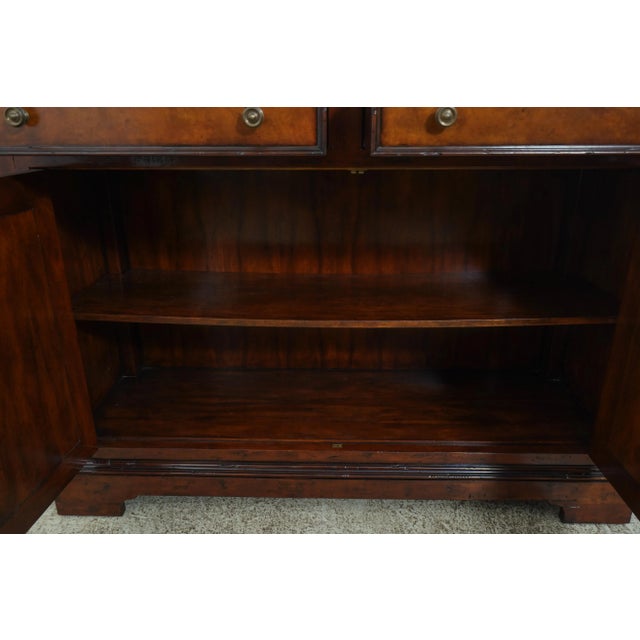 2010s Theodore Alexander Distressed Finish Continental Sideboard For Sale - Image 5 of 12