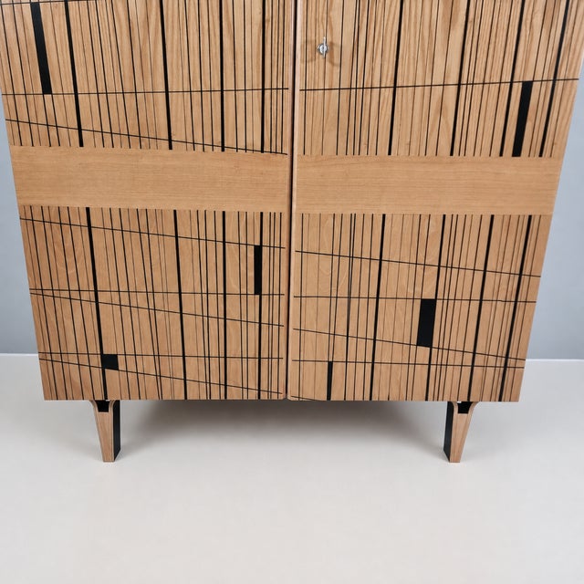 Vintage Wardrobe by Francisek Mezulanik, 1970s, in Flawless conditions. Designed 1970 to 1979