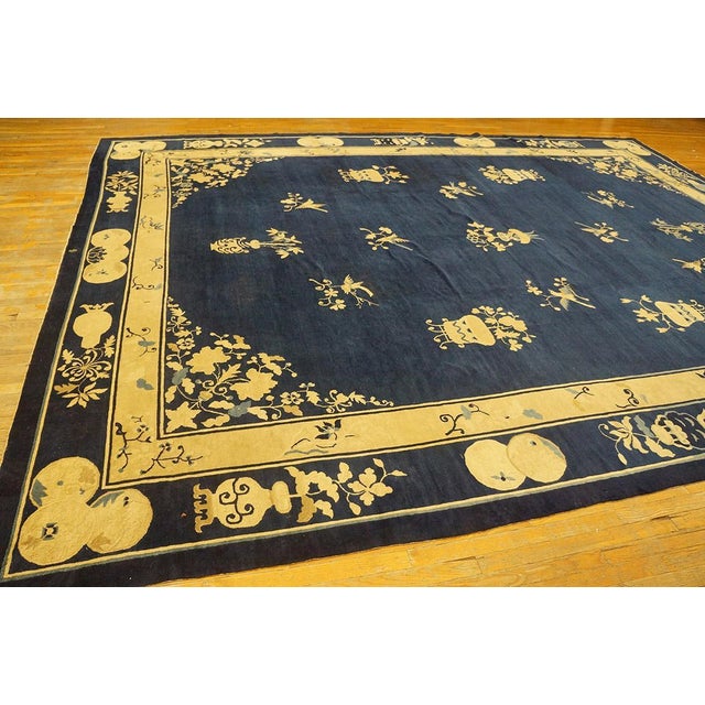 19th Century Chinese Perking Carpet ( 11'10" x 15'8" 360 x 470 )