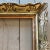 French Vintage Mid Century Carved W/Painted Finish French Style 8 X 10 Frame For Sale - Image 3 of 7