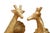 Gold Brass Giraffe Door Handles - A Pair For Sale In Tampa - Image 6 of 8