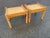 Wood Scandinavian Brutalist Pine Side Tables or Nightstands, 1970s, Set of 2 For Sale - Image 7 of 9