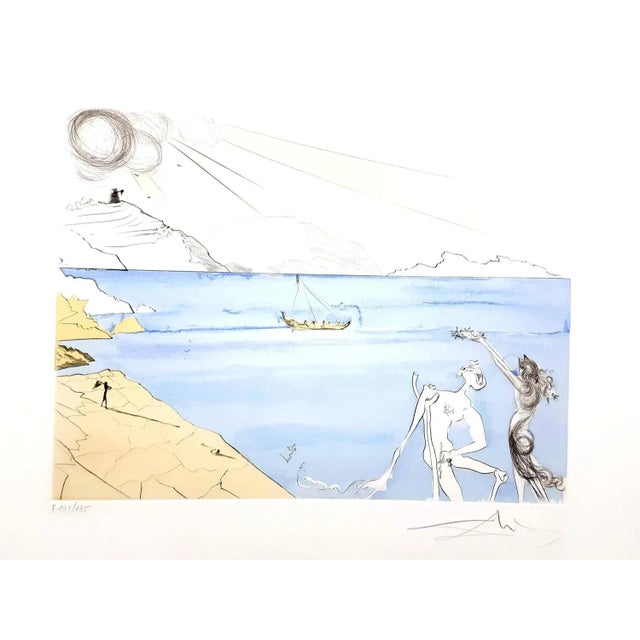 Salvador Dali - The Laurels of Happiness - Original Signed Engraving 1974 For Sale - Image 11 of 11