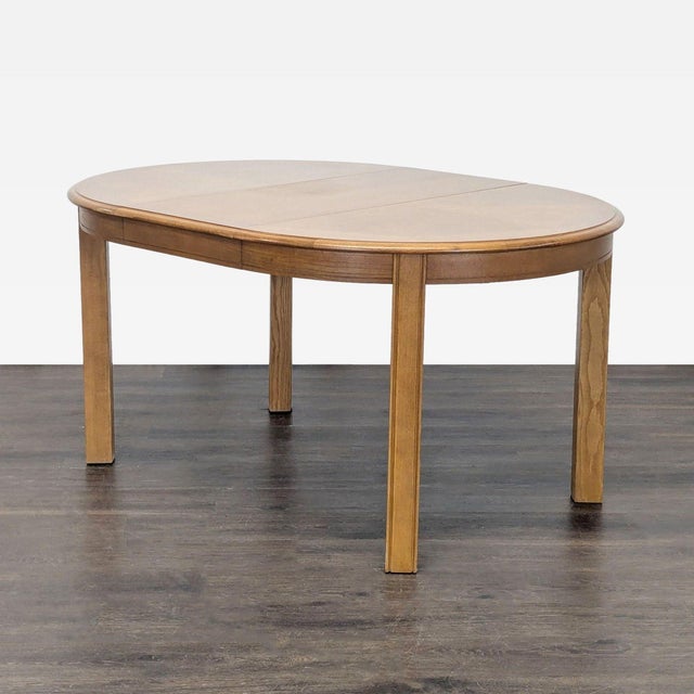 Stanley Furniture 7-Piece Dining Set With Oval Table and Upholstered Chairs For Sale In San Francisco - Image 6 of 11