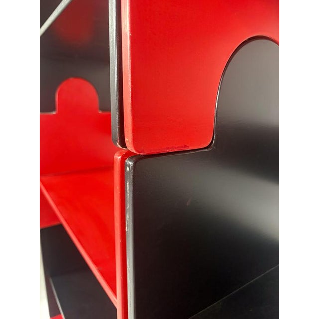 Mid-Century Modern Stackable Wall Unit, Budapest, 1960s For Sale - Image 3 of 13