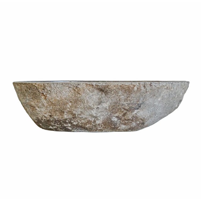 Stone Sink or Basin From Indonesia For Sale - Image 4 of 13