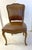 French Country Elegant Late 20th Century Gabriel Victor Leather Upholstered Side Chair With Nailhead Trim For Sale - Image 3 of 12