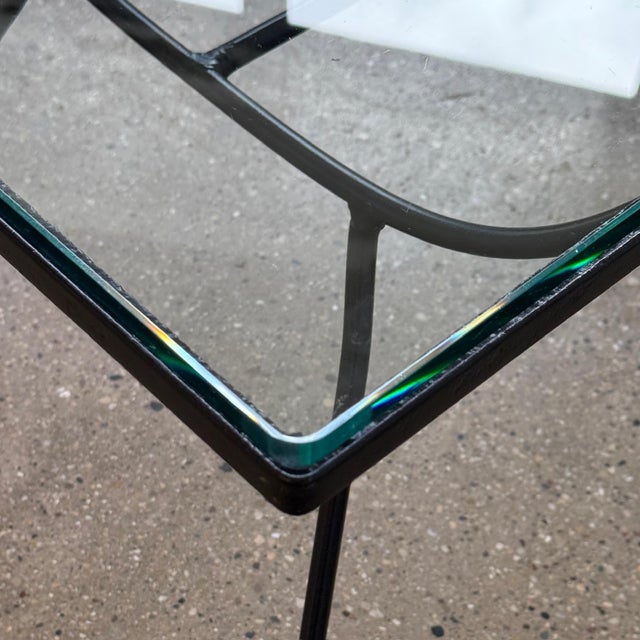 1950s Wrought Iron Coffee Table Attributed to George Nelson for Arbuck For Sale In Chicago - Image 6 of 6