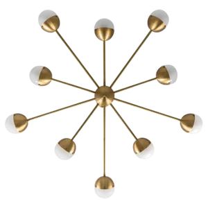 Molecule Spark Round 10 Chandelier by Schwung
