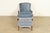 Mid 20th Century Baker Furniture Style French Provincial Louis XV Carved Walnut Velvet Upholstered Lounge Chair and Ottoman | Circa 1960s For Sale - Image 5 of 16