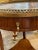19th Century 19th Century Italian Empire Walnut Side Table With Brass Gallery For Sale - Image 5 of 9