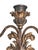 Pair of Louis XVI Style Mid-Century Italian Hand Carved Candle Wall Sconces. For Sale - Image 4 of 9