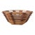 Vintage Tramp Art Decorative Bowl For Sale
