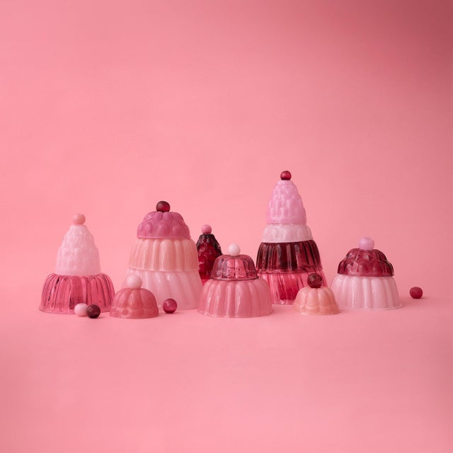 JELLO L Hand-Blown Glass Cloche by Studio Berg For Sale - Image 6 of 15