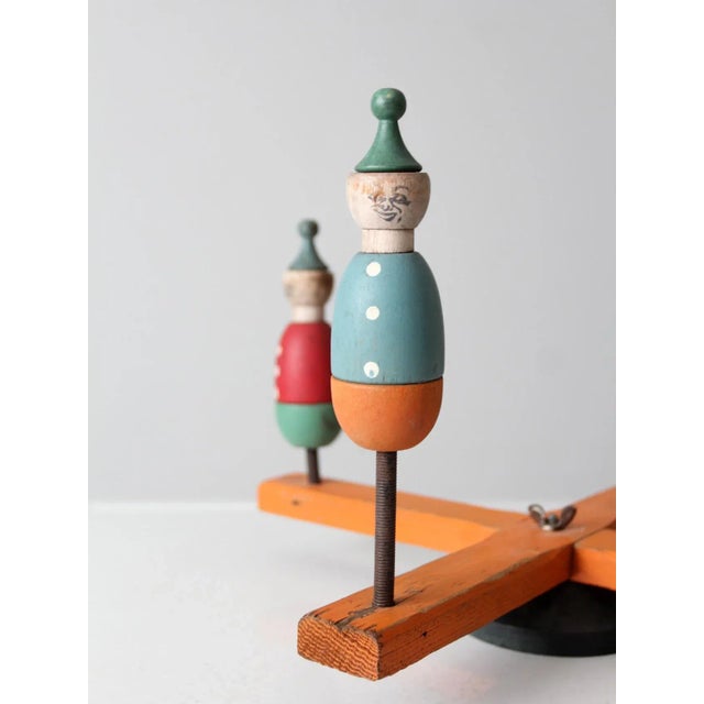 Orange Vintage Ring Toss Carnival Game For Sale - Image 8 of 13