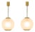 Mid-Century Modern LS2 Pendants by L. Caccia Dominioni for Azucena, 1950s, Set of 2 For Sale