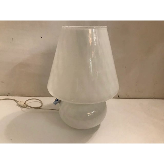 Italian Murano Glass Table Lamp by Paolo Venini for Made Murano Glass, 1960s For Sale - Image 6 of 11