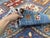 Blue Four Seasons Bakhtiari Design Wool Rug, 5' X 6'6" For Sale - Image 11 of 14