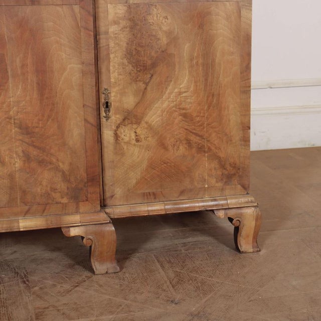 English Bookcase in Bleached Walnut For Sale - Image 5 of 12