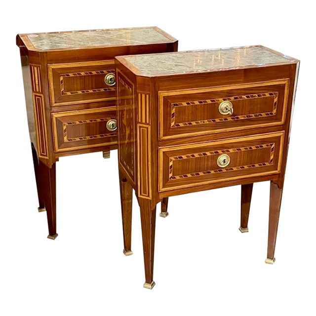 Pair of 19th Century Italian Side Tables For Sale