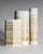 Gilded Porcelain Vase Trio by Hans Theo Baumann & Tapio Wirkkala for Rosenthal Studio-Line, Germany, circa 1968–1972 An...