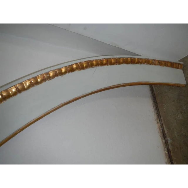 Gold Italian Lacquered Frame with Torciglione Forge Gold, 1920s For Sale - Image 8 of 13