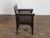 Wood Set of 12 Moroccan Ebonized Carved Wood Armchairs with Leather Seats, circa 1900 For Sale - Image 7 of 12
